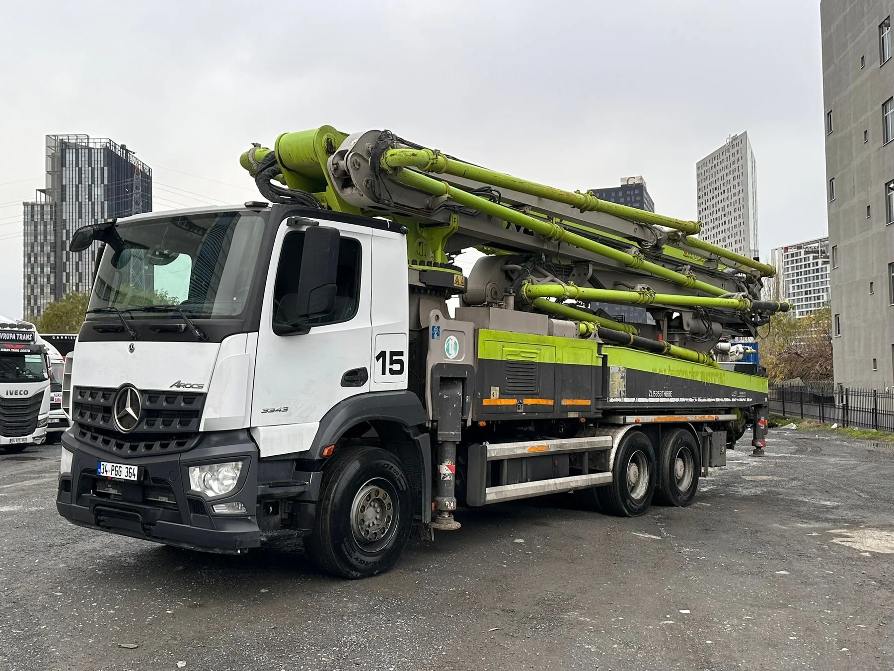 Ankara beton pompası ağır ticari araç seçenekleri
